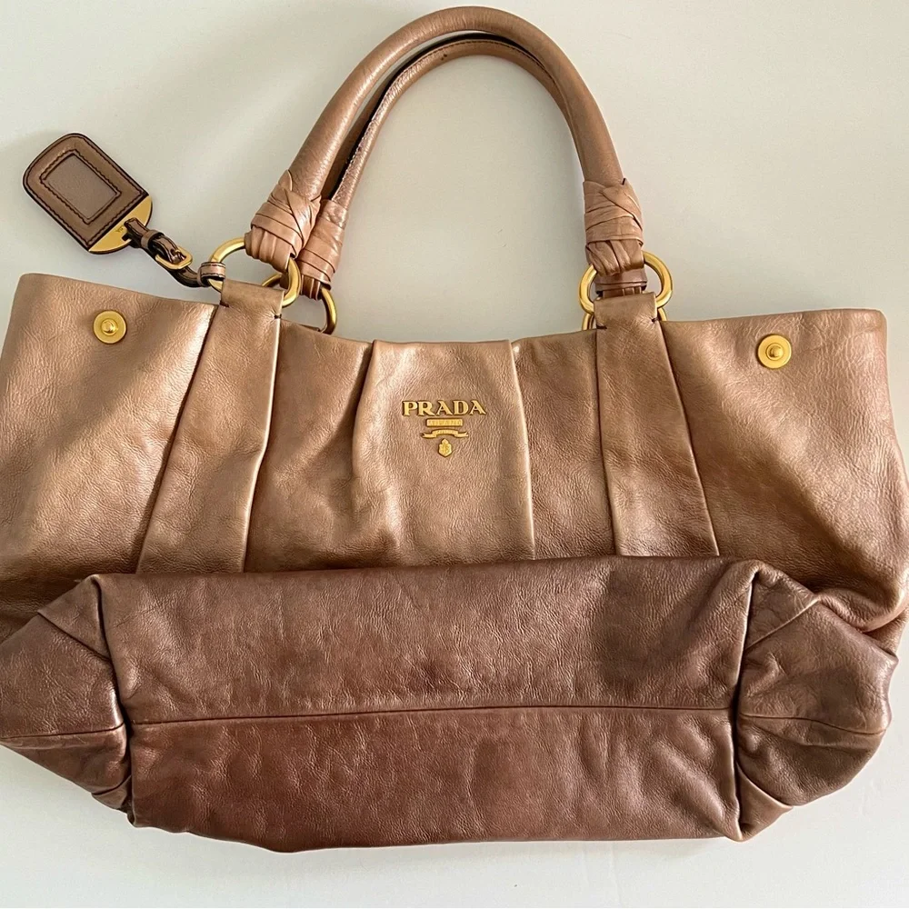 Prada Brown Ombré Shoulder Bag - Picture 5 of 16